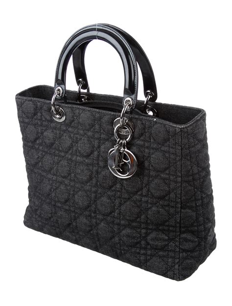 lady dior denim|lady dior handbag price.